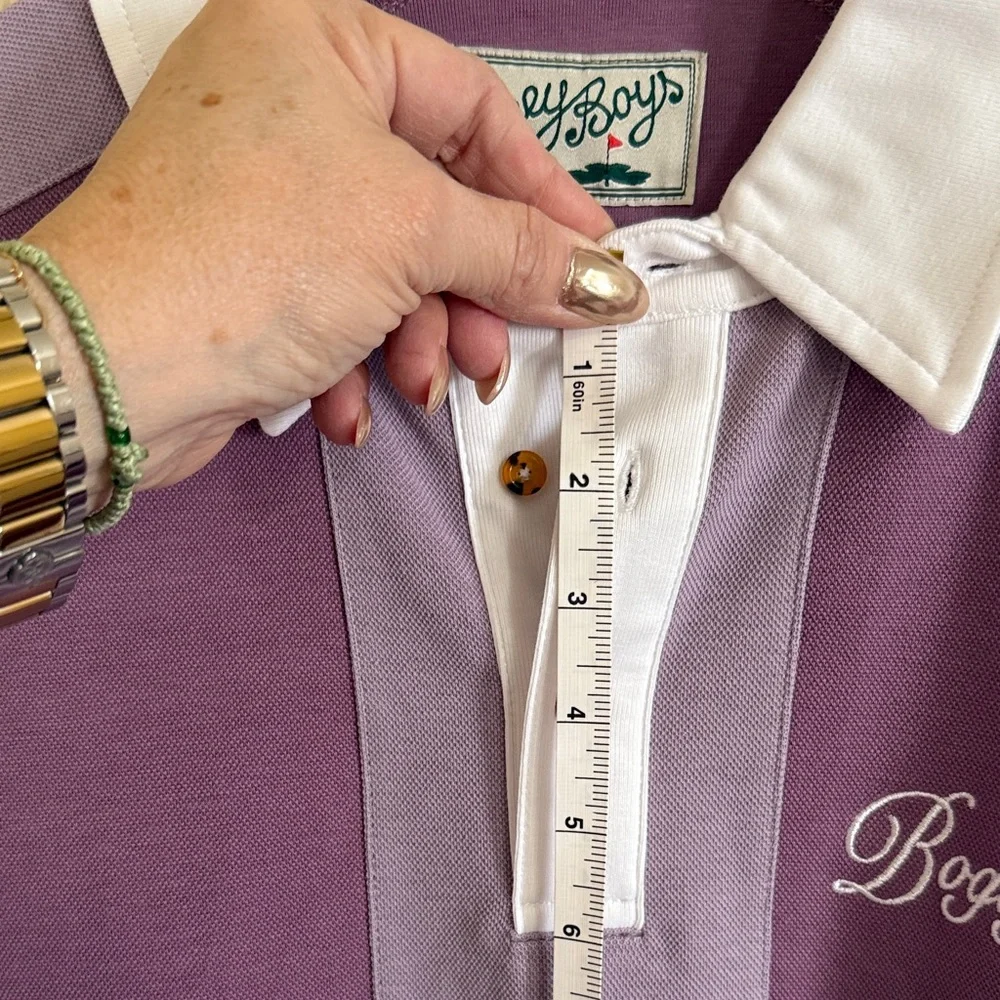 Bogey Boys Purple Rugby/Golf Shirt